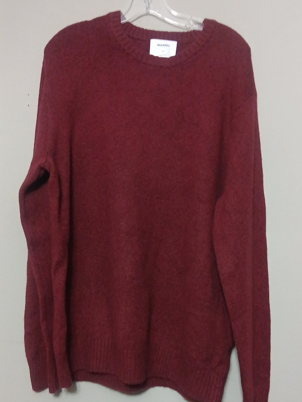 Old Navy Crewneck Sweater in Burgundy